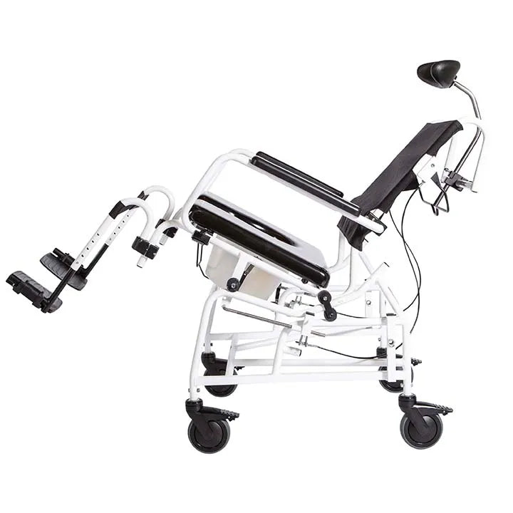 AltimateMedical ActiveAid 285 PKG204 Package #2-18″Wx18″D Tilt-In-Space Shower/Commode Chair for Rehab & Home