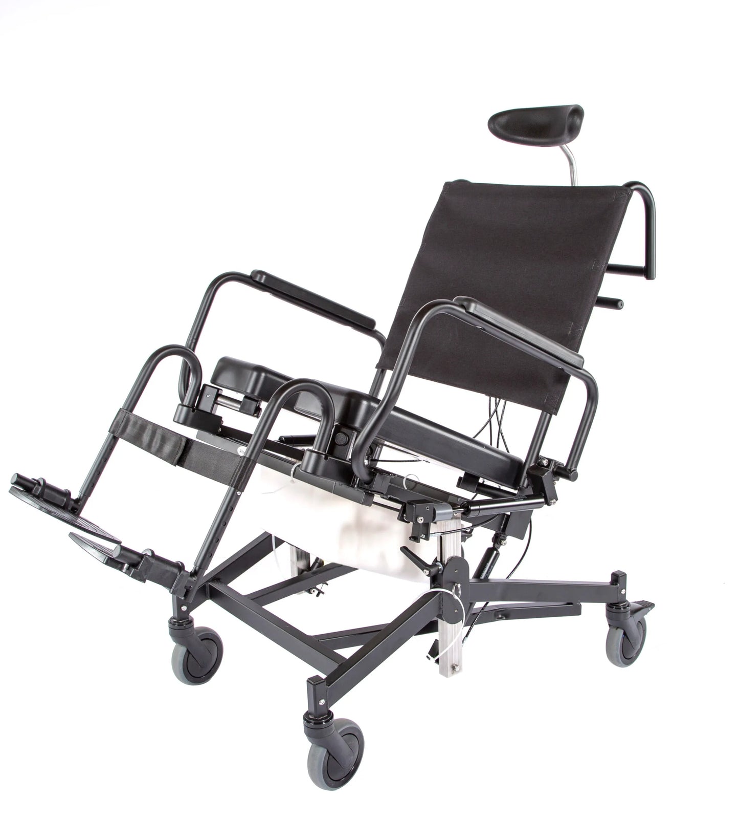 AltimateMedical ActiveAid 285TR PKG212 Package #4-20″Wx18″D Adaptable Tilt & Recline Shower/Commode Chair with Height Adjustment