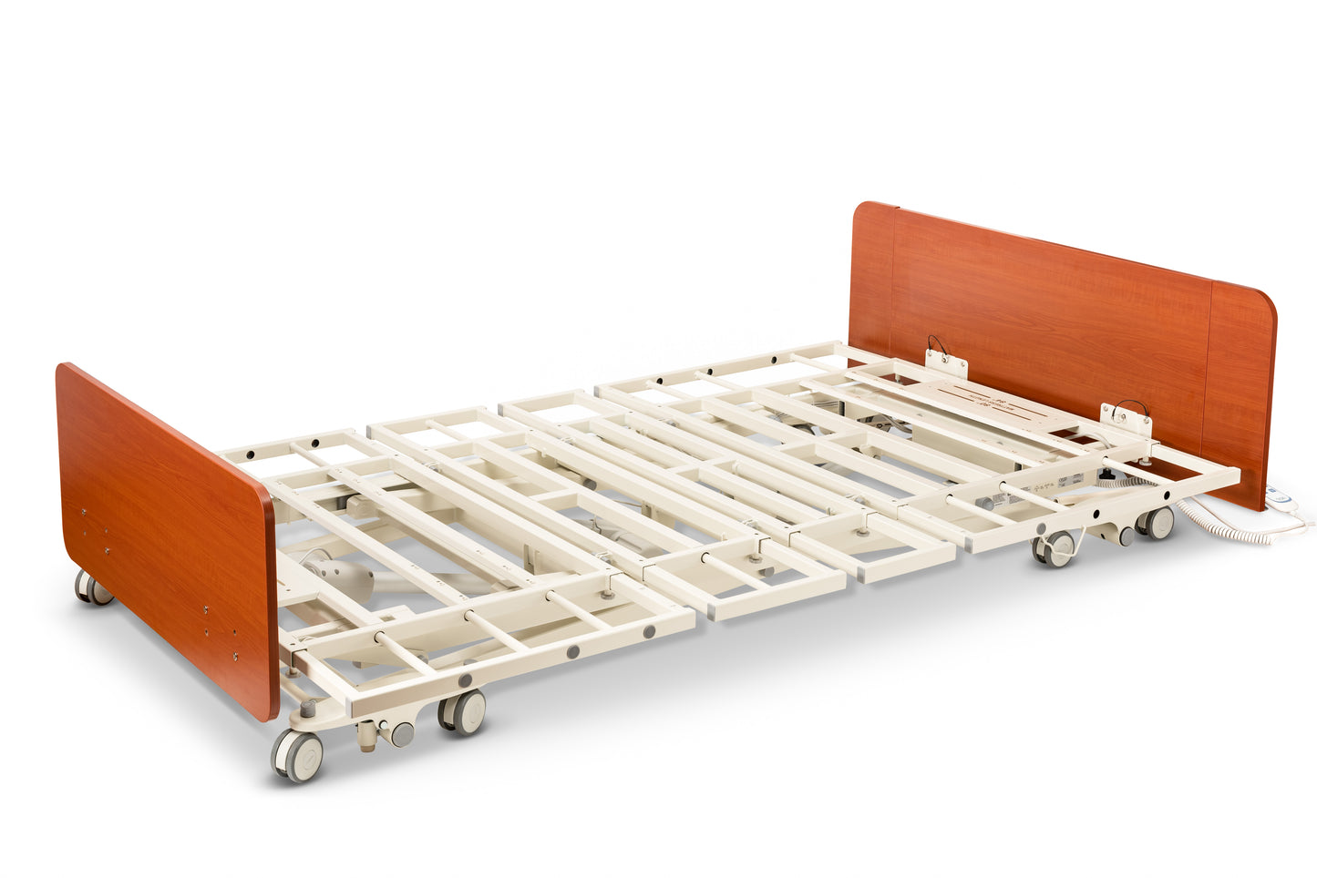 Emerald Oasis Expandable - Long-Term Care Bed: Ultra-Low, Multi-Function, Secure Hi-Low Full Electric Hospital Homecare Bed