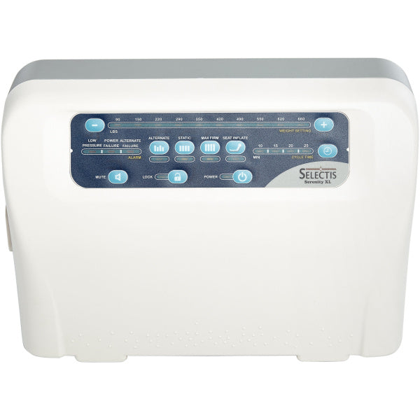 Emerald Selectis Plus Serenity XL Digital Bariatric Alternating Pressure Low Air Loss Mattress System: Enhanced Width, High Weight Capacity & Safety