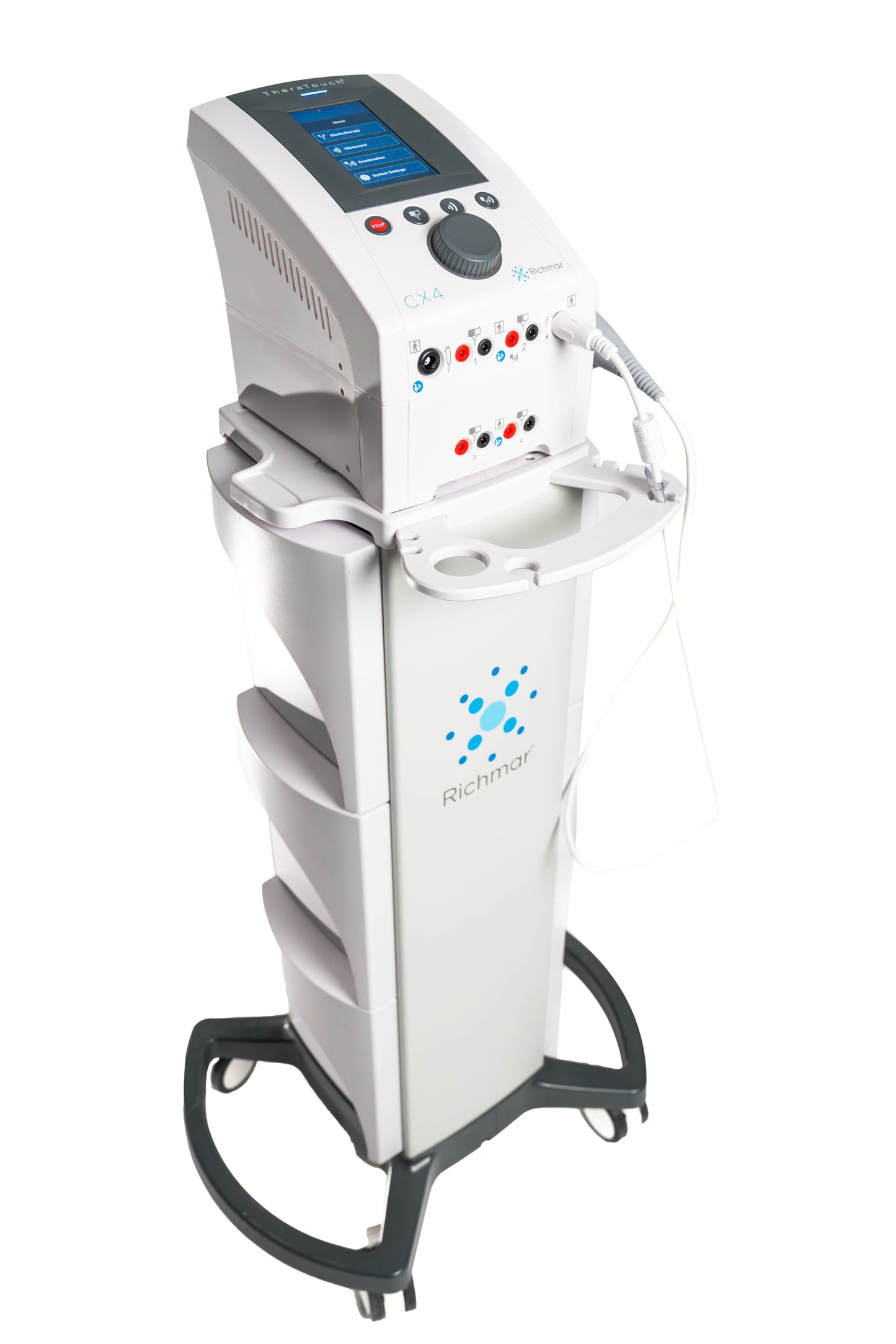 RIchmar TheraTouch CX4: Advanced 4-Channel Electrotherapy & Ultrasound Combination System