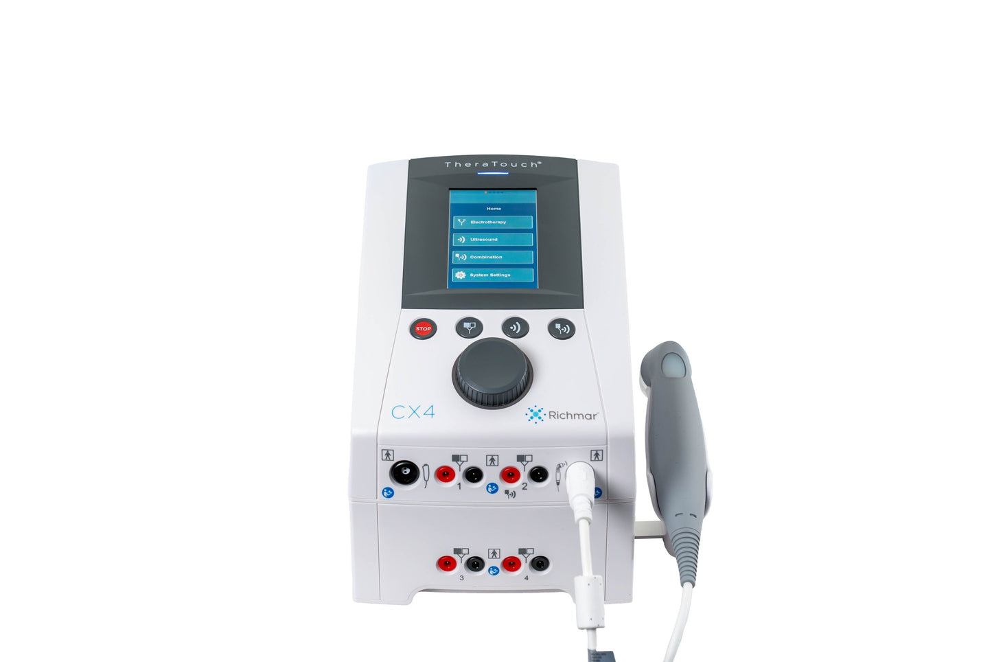 RIchmar TheraTouch CX4: Advanced 4-Channel Electrotherapy & Ultrasound Combination System