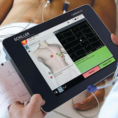 Schiller CARDIOVIT FT-1 EKG with Interpretation: Pediatric Accuracy, 3D Lead Placement & Seamless Connectivity