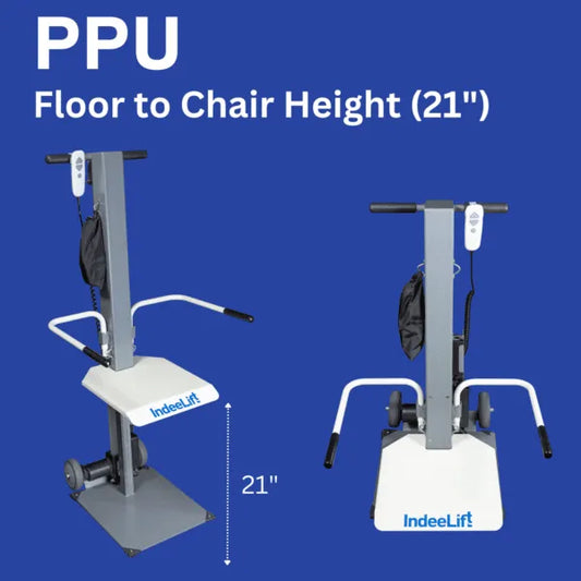 IndeeLift People Picker Upper (PPU) Floor To Seat Height 400 lbs. Capacity