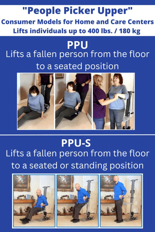 IndeeLift People Picker Upper (PPU) Floor To Seat Height 400 lbs. Capacity