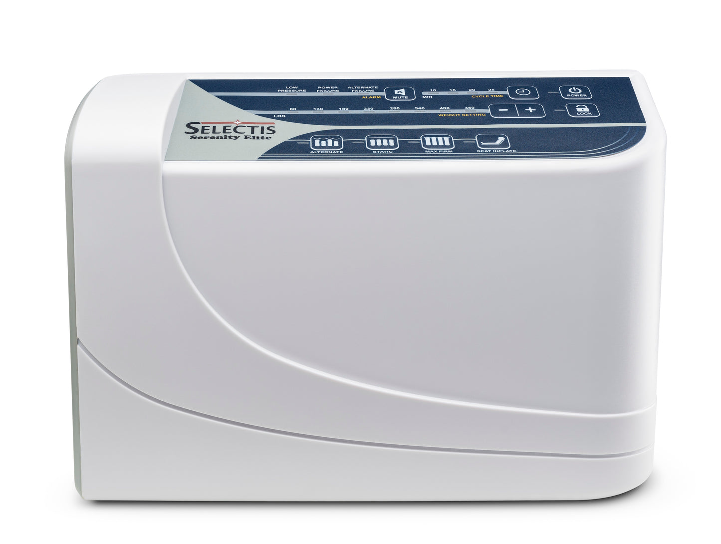 EmeraldSelectis Plus Serenity Elite Digital Alternating Pressure Low Air Loss Mattress System: Advanced Support & Safety Features