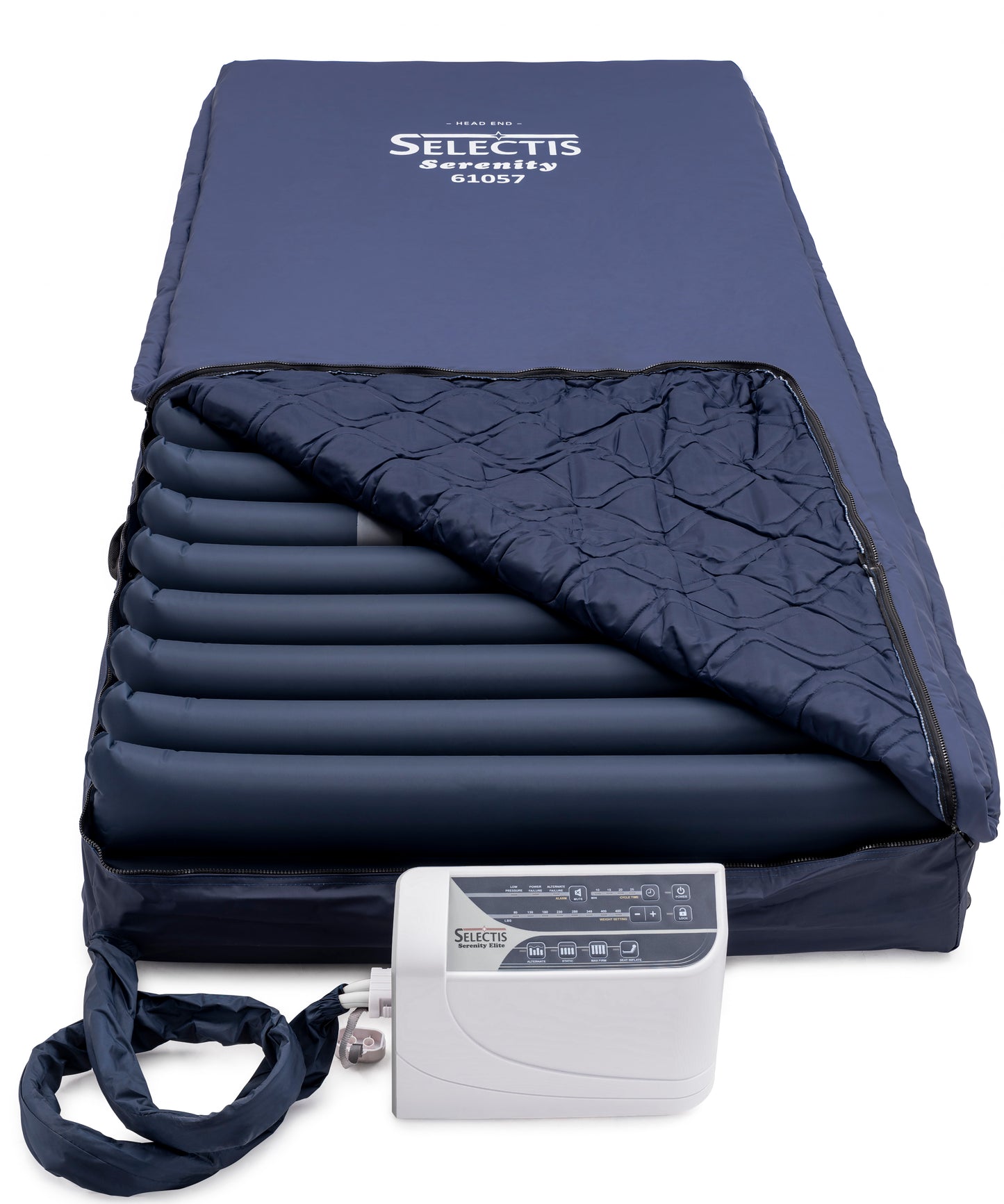 EmeraldSelectis Plus Serenity Elite Digital Alternating Pressure Low Air Loss Mattress System: Advanced Support & Safety Features