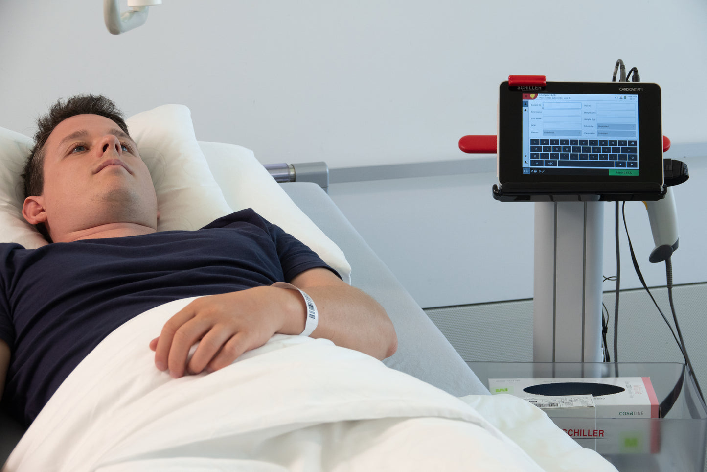 Schiller CARDIOVIT FT-1 EKG with Interpretation: Pediatric Accuracy, 3D Lead Placement & Seamless Connectivity