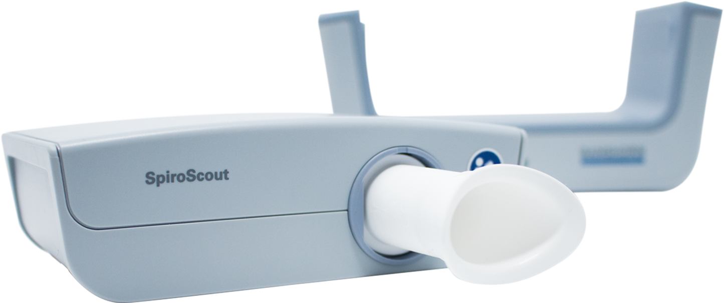Schiller SpiroScout Ultrasonic Spirometer: Precise, Calibration-Free Lung Health Evaluation