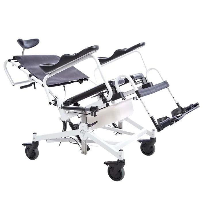 AltimateMedical ActiveAid 285TR PKG212 Package #4-20″Wx18″D Adaptable Tilt & Recline Shower/Commode Chair with Height Adjustment