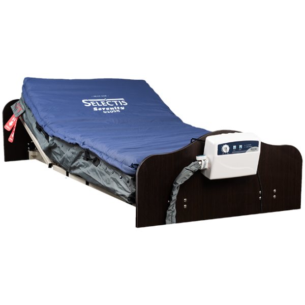 Emerald Selectis Serenity Cell on Cell Alternating Pressure Low Air Loss Mattress System: Enhanced Safety & Comfort