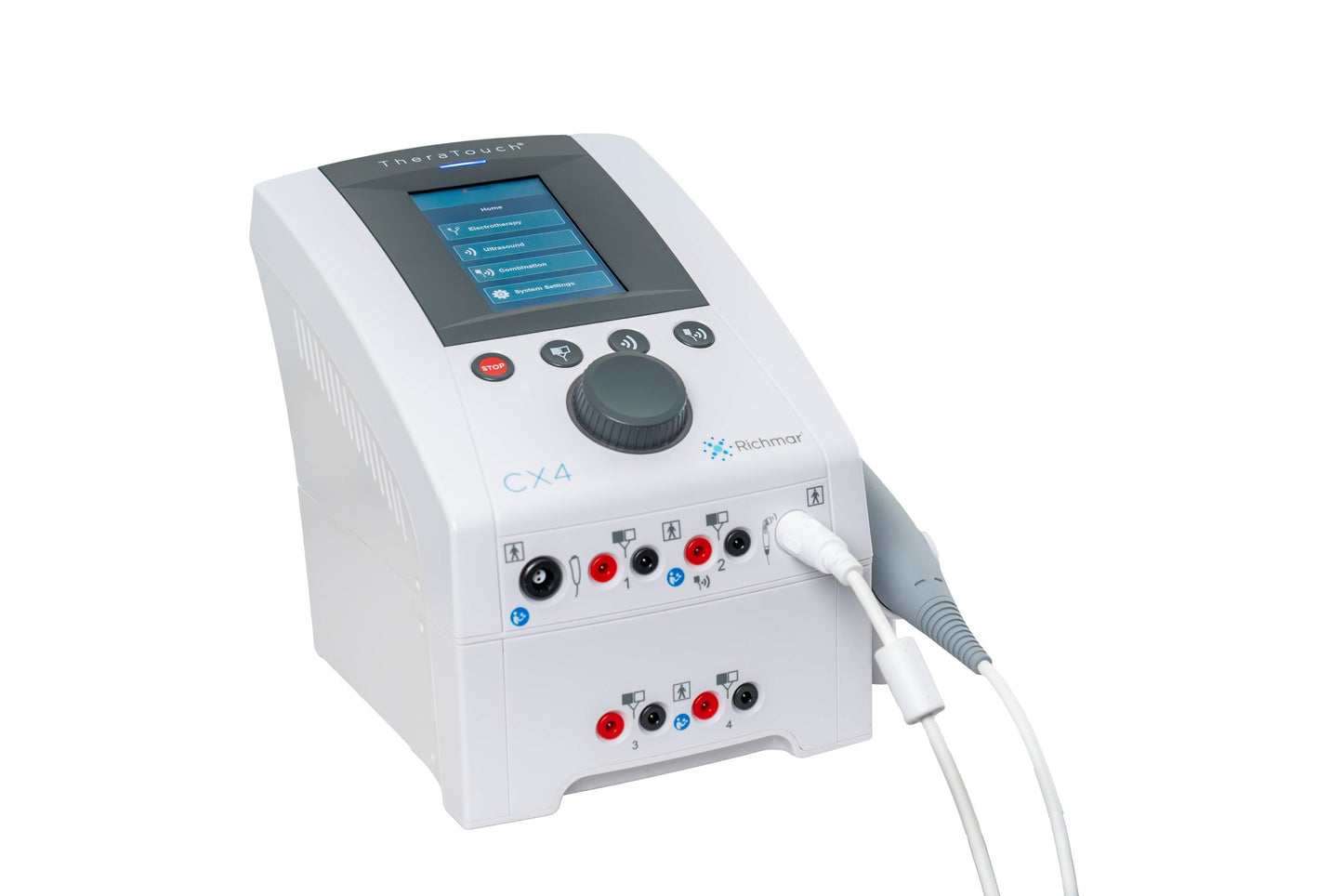 RIchmar TheraTouch CX4: Advanced 4-Channel Electrotherapy & Ultrasound Combination System