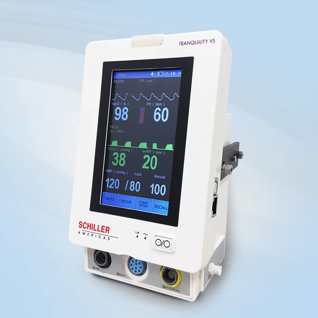 Schiller TRANQUILITY VS Vital Signs Monitor: Versatile, Compact & Portable