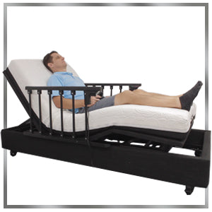 Platinum Health ELEVATE Wallhugger Height Adjustable Bed Base with Hi Lo Motor