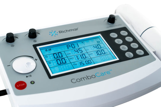 RIchmar ComboCare: Professional 2-Channel Electrotherapy & Ultrasound Combination Unit