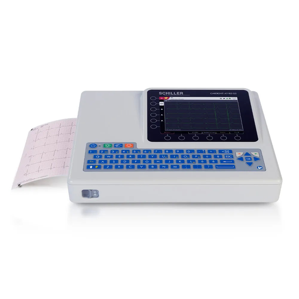 Schiller CARDIOVIT AT-102 G2 EKG with Interpretation: High-Quality, Fast Workflow & Seamless Connectivity