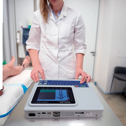Schiller CARDIOVIT AT-102 G2 EKG with Interpretation: High-Quality, Fast Workflow & Seamless Connectivity