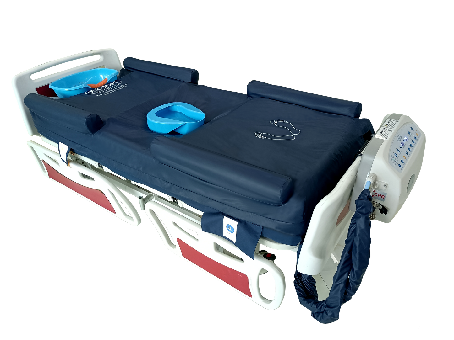 ObboMed® OB-3620 UltraAir™ Mattress : 800 lbs Capacity with 40° Rotation & Advanced Hygiene