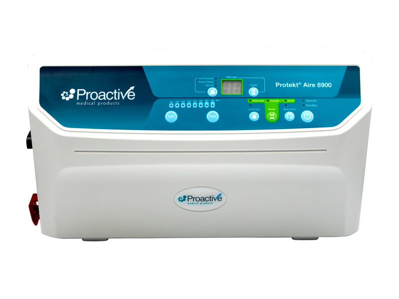 Proactive Protekt Aire 8900 Low Air Loss/Alternating Pressure and Pulsation Mattress System with "On Demand Side Air Bolsters"