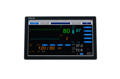 Schiller Diagnostic Station DS-20: All-in-One Vital Signs & EKG with Masimo SpO2