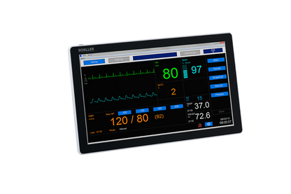 Schiller Diagnostic Station DS-20: All-in-One Vital Signs & EKG with Masimo SpO2