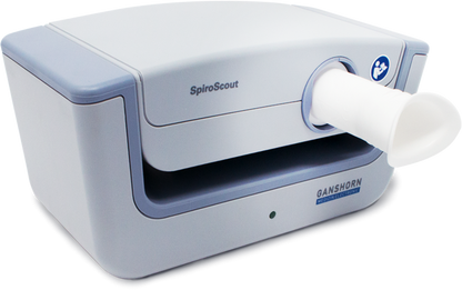 Schiller SpiroScout Ultrasonic Spirometer: Precise, Calibration-Free Lung Health Evaluation