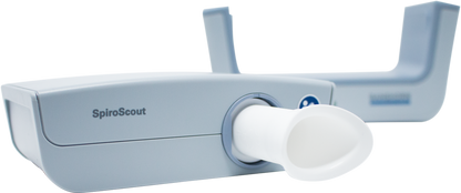 Schiller SpiroScout Ultrasonic Spirometer: Precise, Calibration-Free Lung Health Evaluation