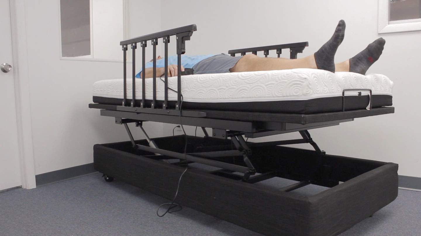 Platinum Health ELEVATE Wallhugger Height Adjustable Bed Base with Hi Lo Motor