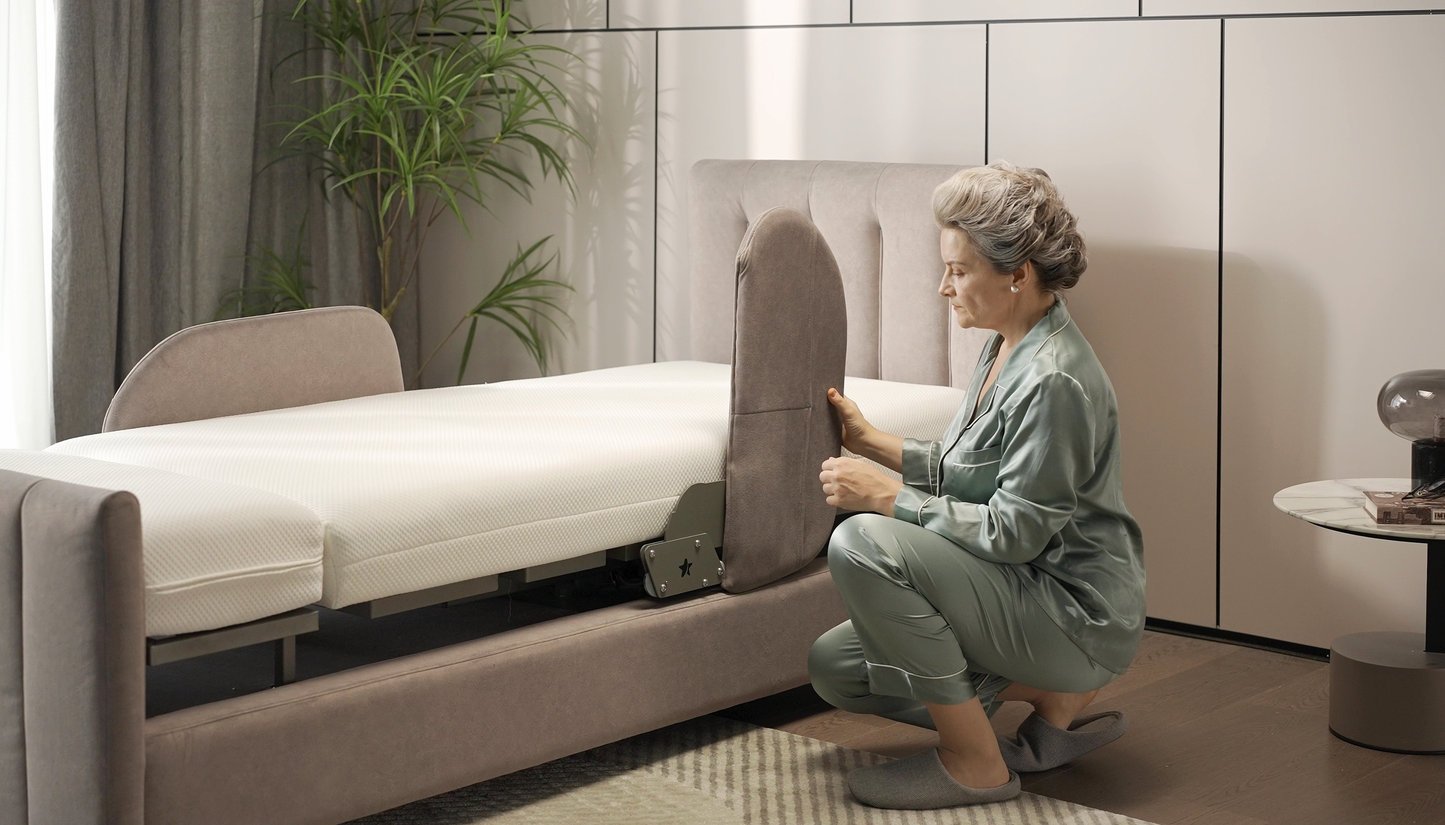 StarSleep Orin Rotating Bed: Multifunctional Design, Massaging with Health Monitoring Apps
