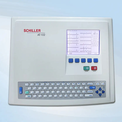 Schiller CARDIOVIT AT-102 EKG: Reliable 12-Lead with Interpretation & Cost-Effective Value