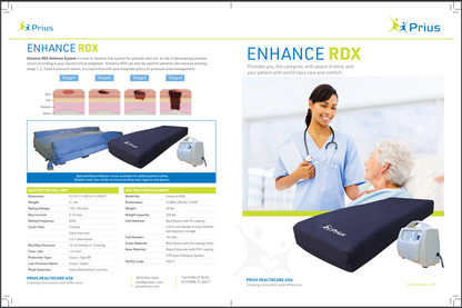 Prius Healthcare Enhance RDX Mattress System